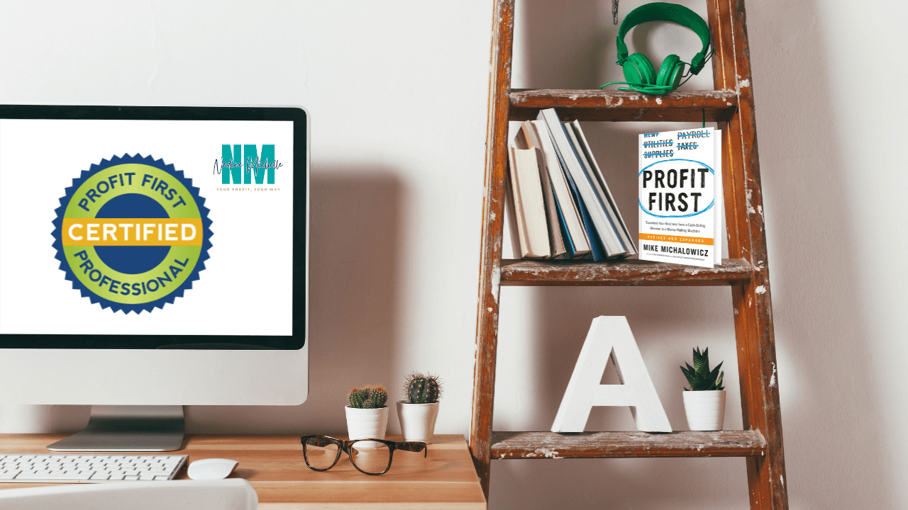 Nadine Michelle, Your Profit Your Way - Profit First Professional 2 meeting you where you're at, online - Book a Discovery Call Today