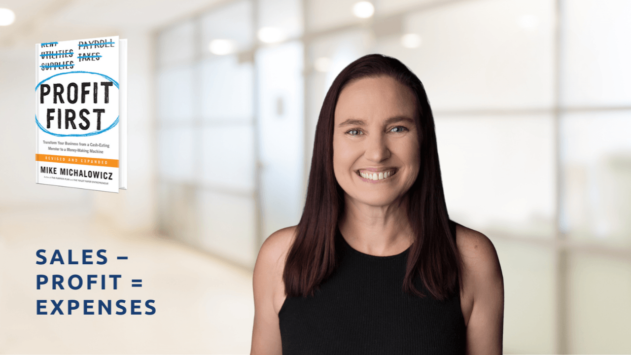 Profit First Sales System Perth - Nadine Michelle Sales - Profit = Expenses (1)